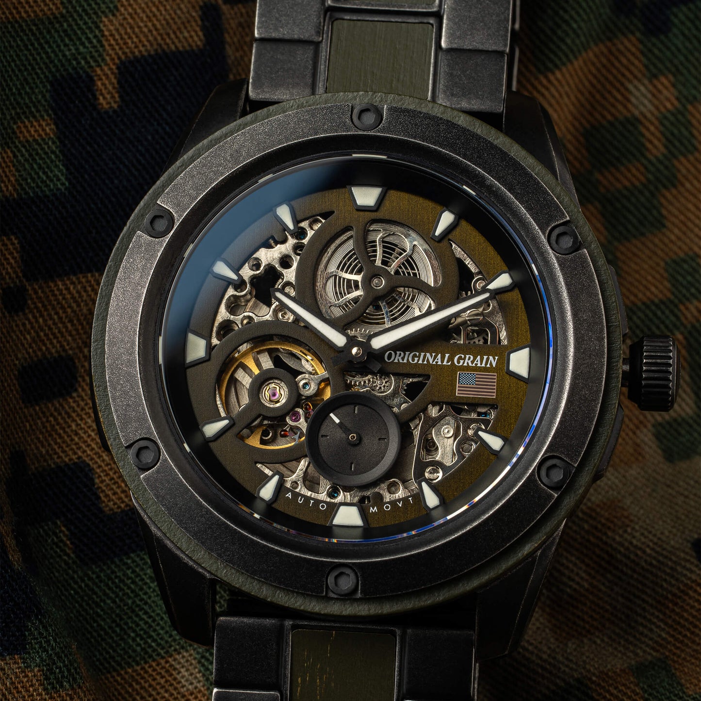 Military Rugged Automatic 45mm