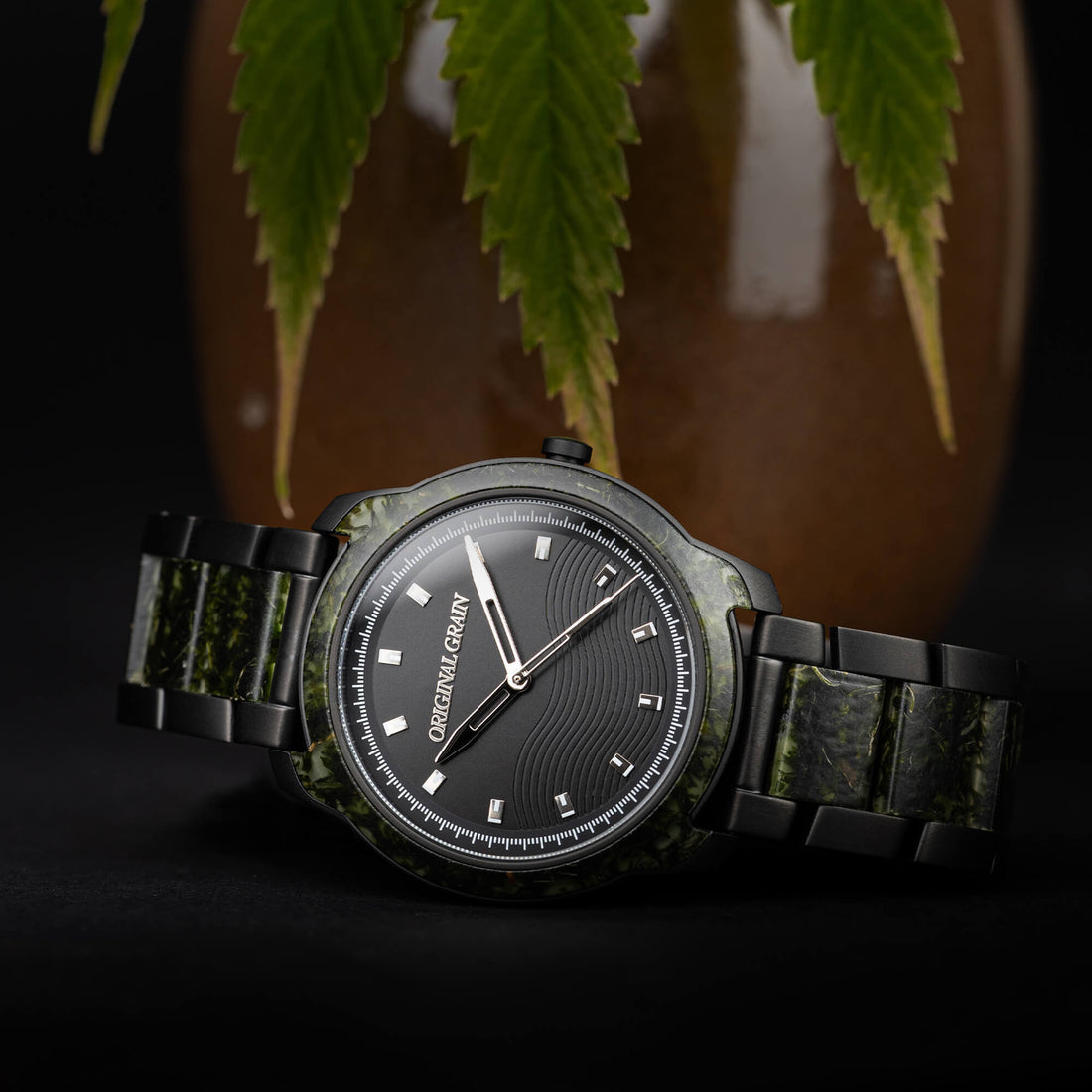 Hemp Resin Black Steel 43mm – Original Grain