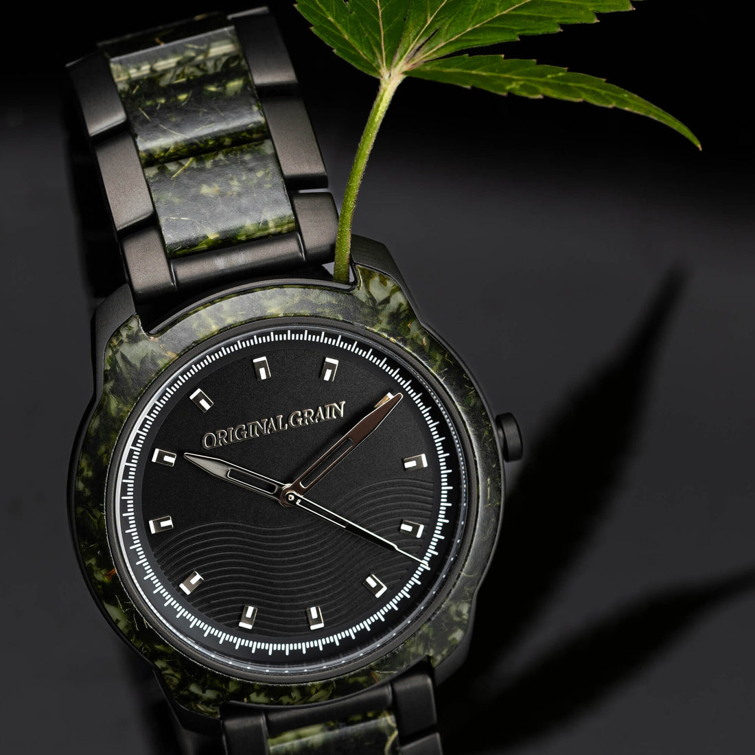 Hemp Resin Black Steel 43mm – Original Grain