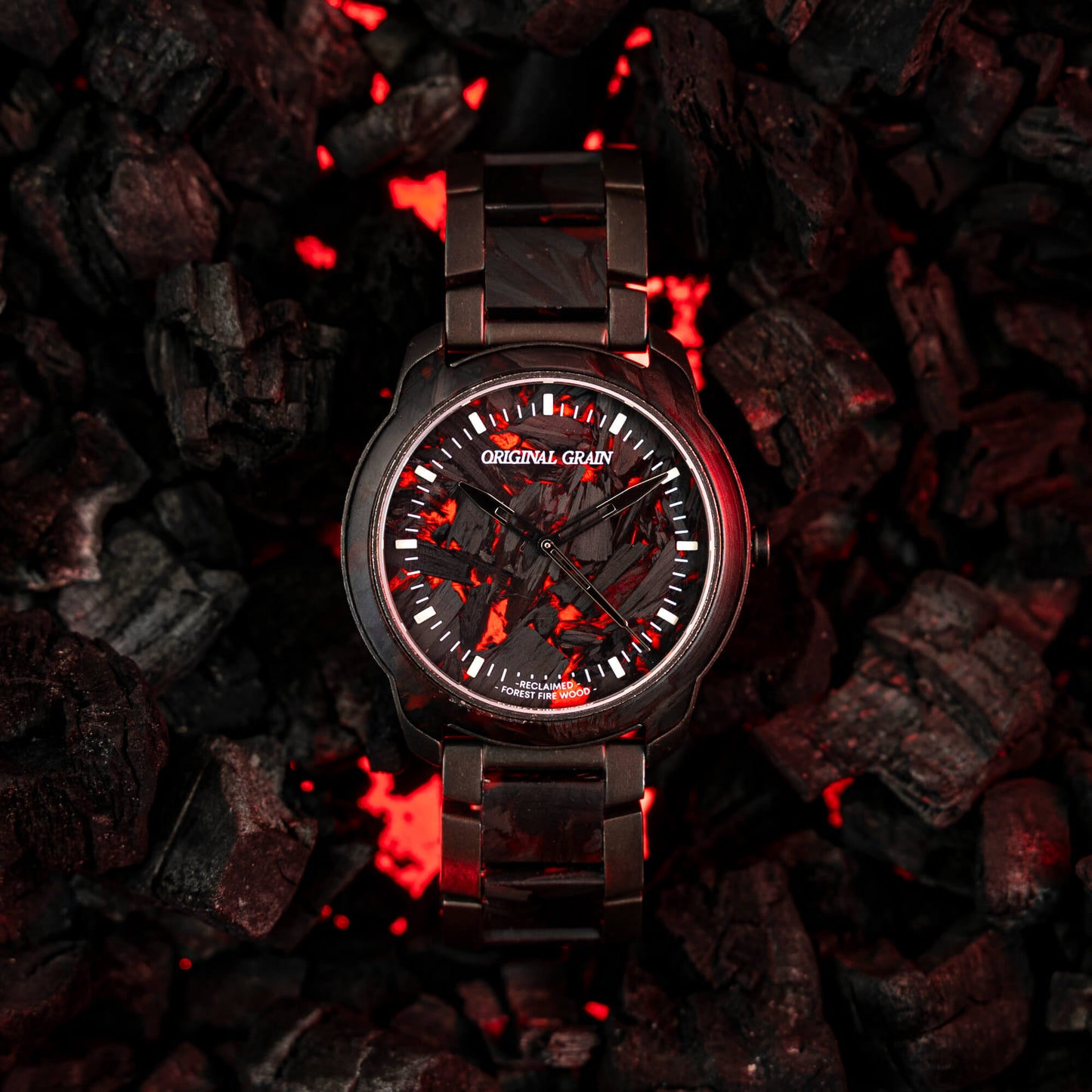 Forest Fire Red Resin 40mm