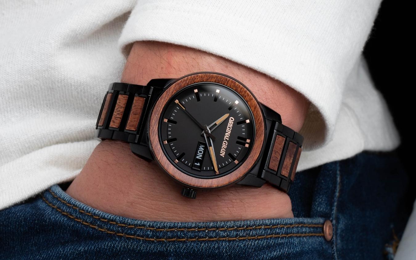 Sapele Black Barrel 42mm | Original Grain