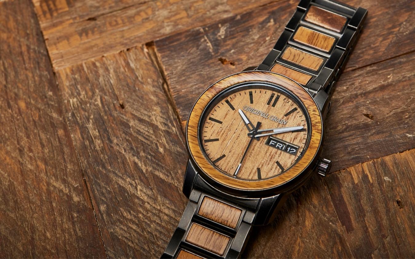 A unique wooden watch from JORD is the perfect Christmas gift.