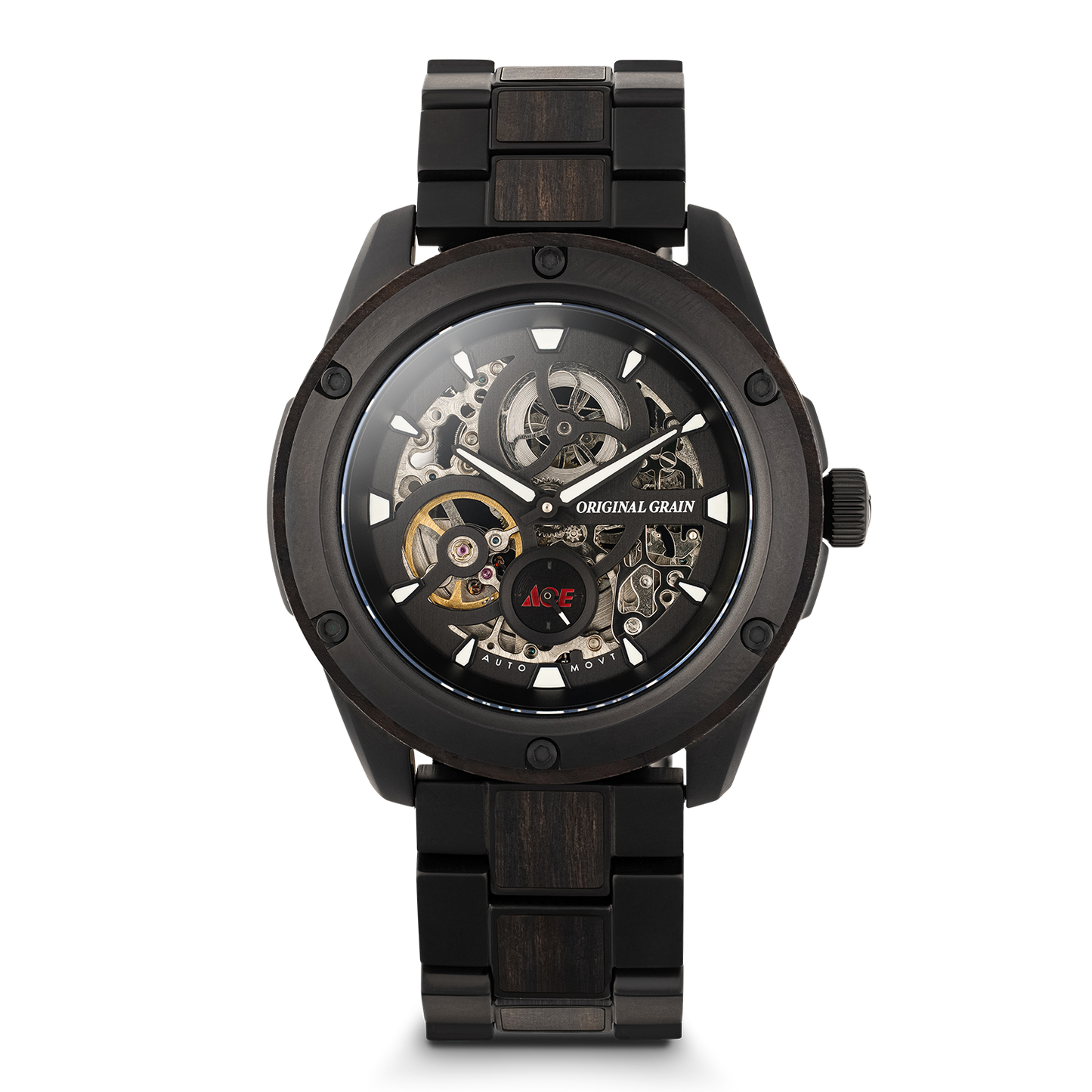 ACE Hardware Rugged Black Automatic 44mm