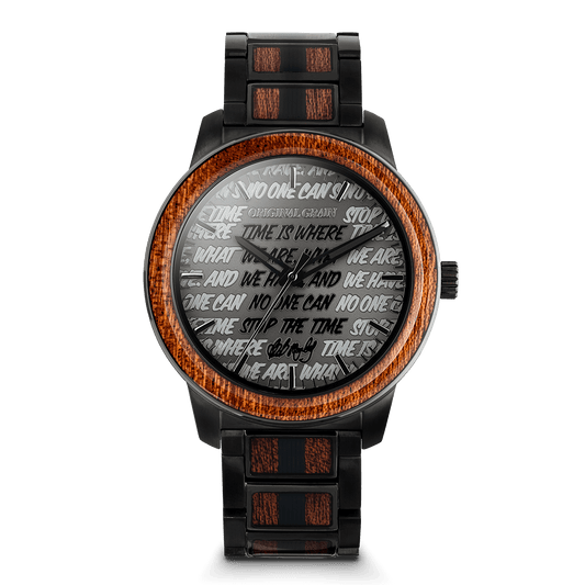 Bob Marley Time Ebony Wood Barrel 46mm