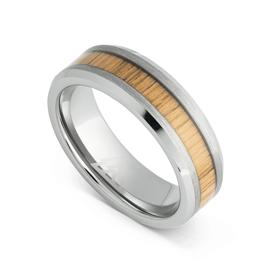 Brewmaster Silver Single Barrel Beveled Ring – Original Grain