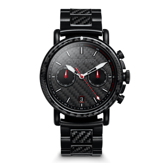 Carbon Fiber Black Chrono 44mm