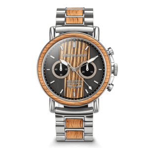 Brewmaster Silver Mechanical Chrono 44mm