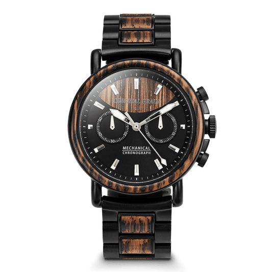 Whiskey Black Charred Mechanical Chrono 44mm