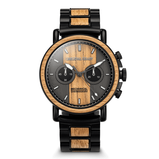 Whiskey Black Mechanical Chrono 44mm