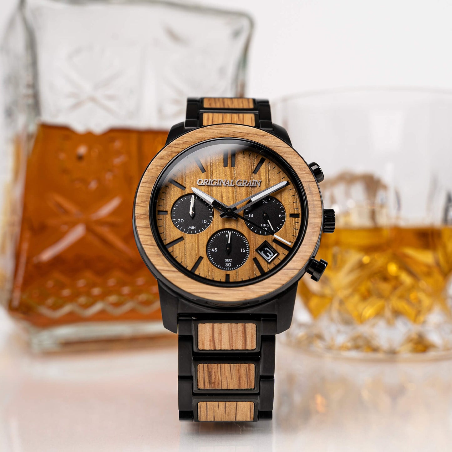 Whiskey Black Barrel Chrono 42mm