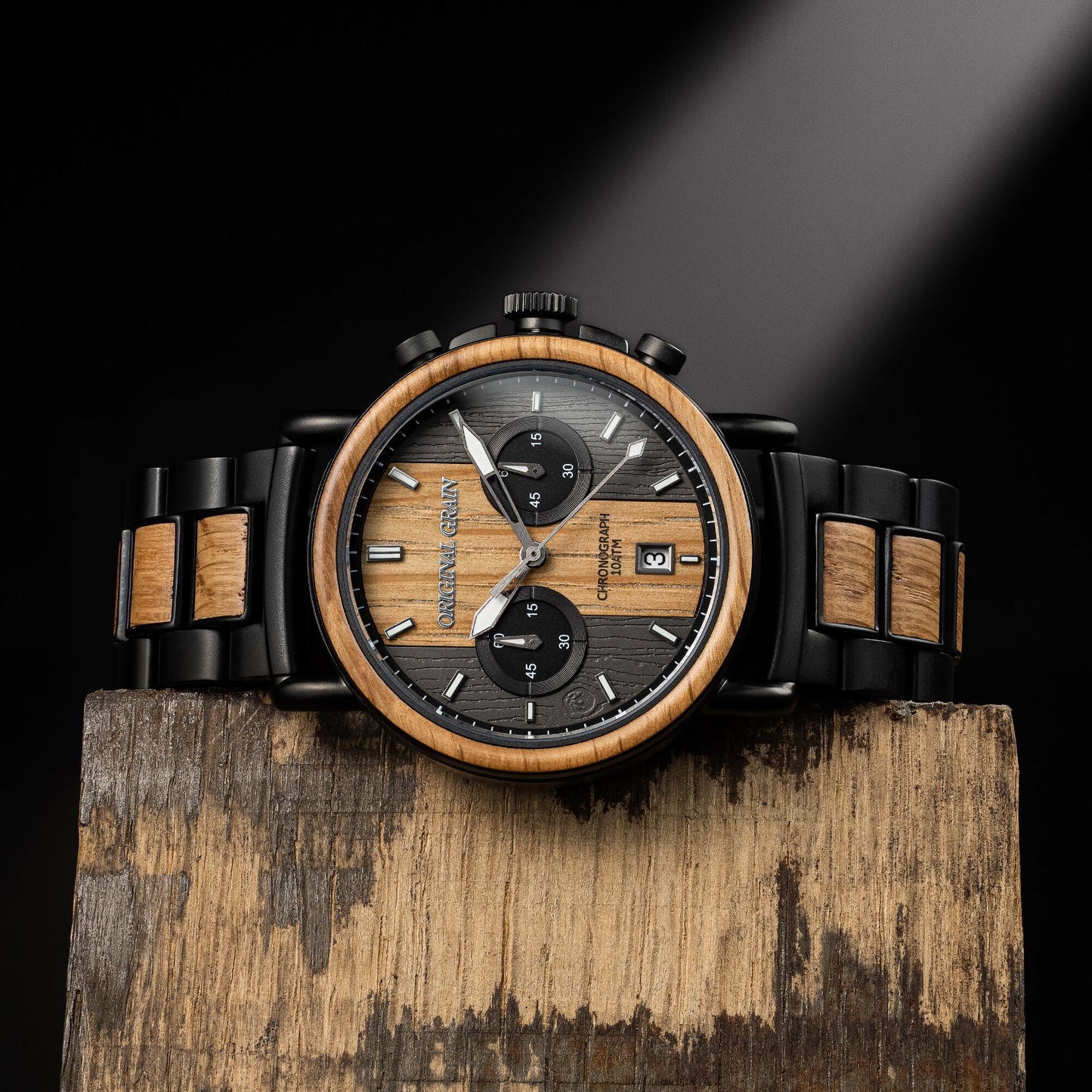 Whiskey Black Chrono 44mm