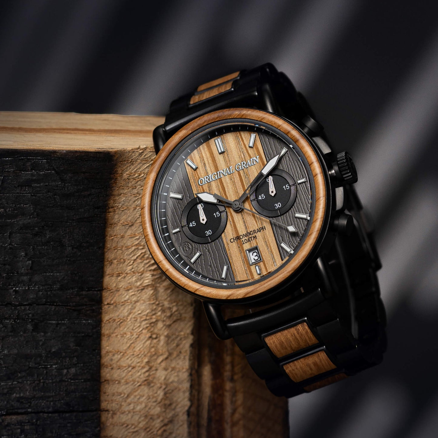 Whiskey Black Chrono 44mm