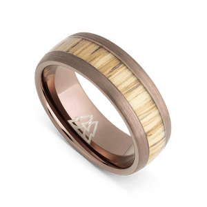 Whiskey Espresso Single Barrel Ring