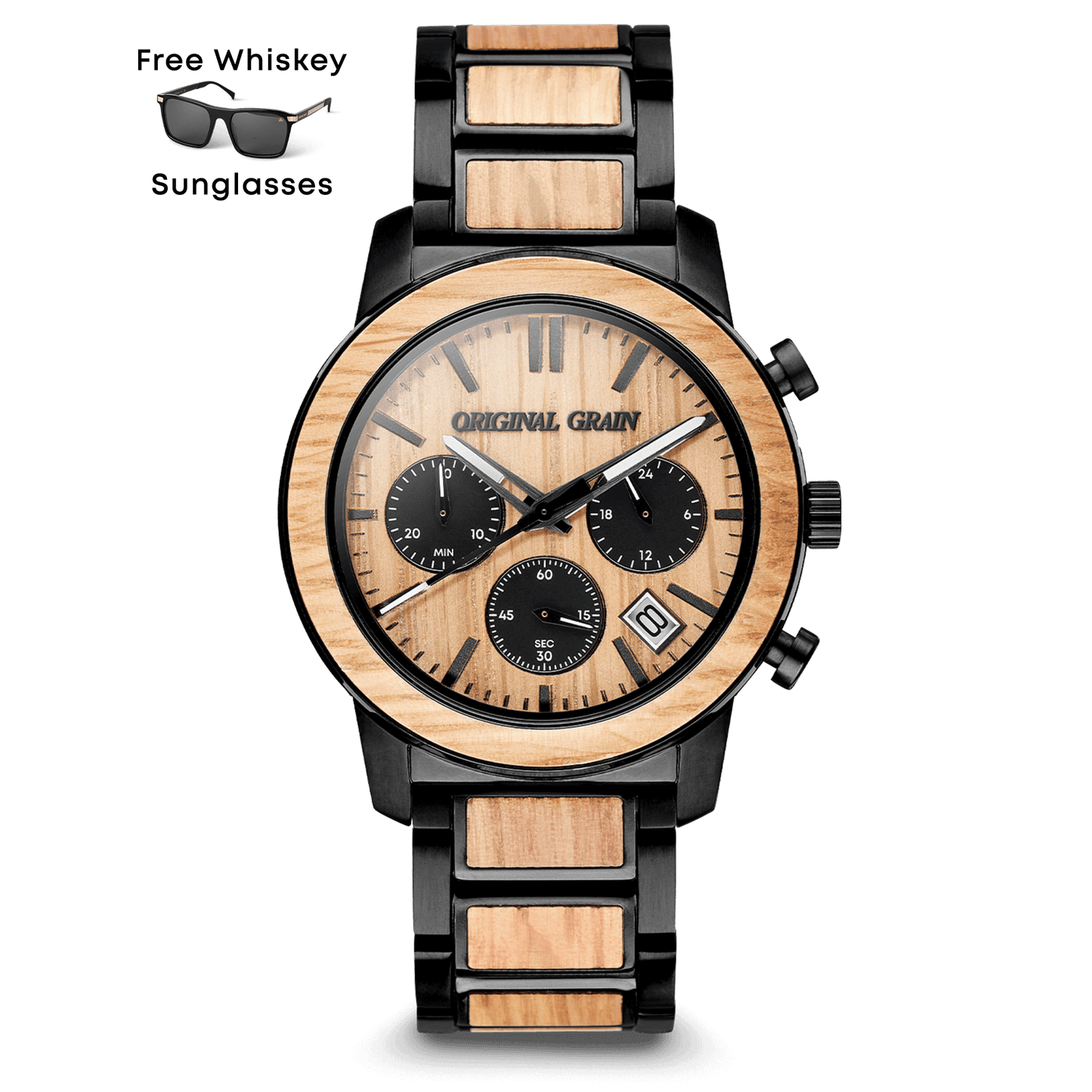 Whiskey Black Barrel Chrono 42mm