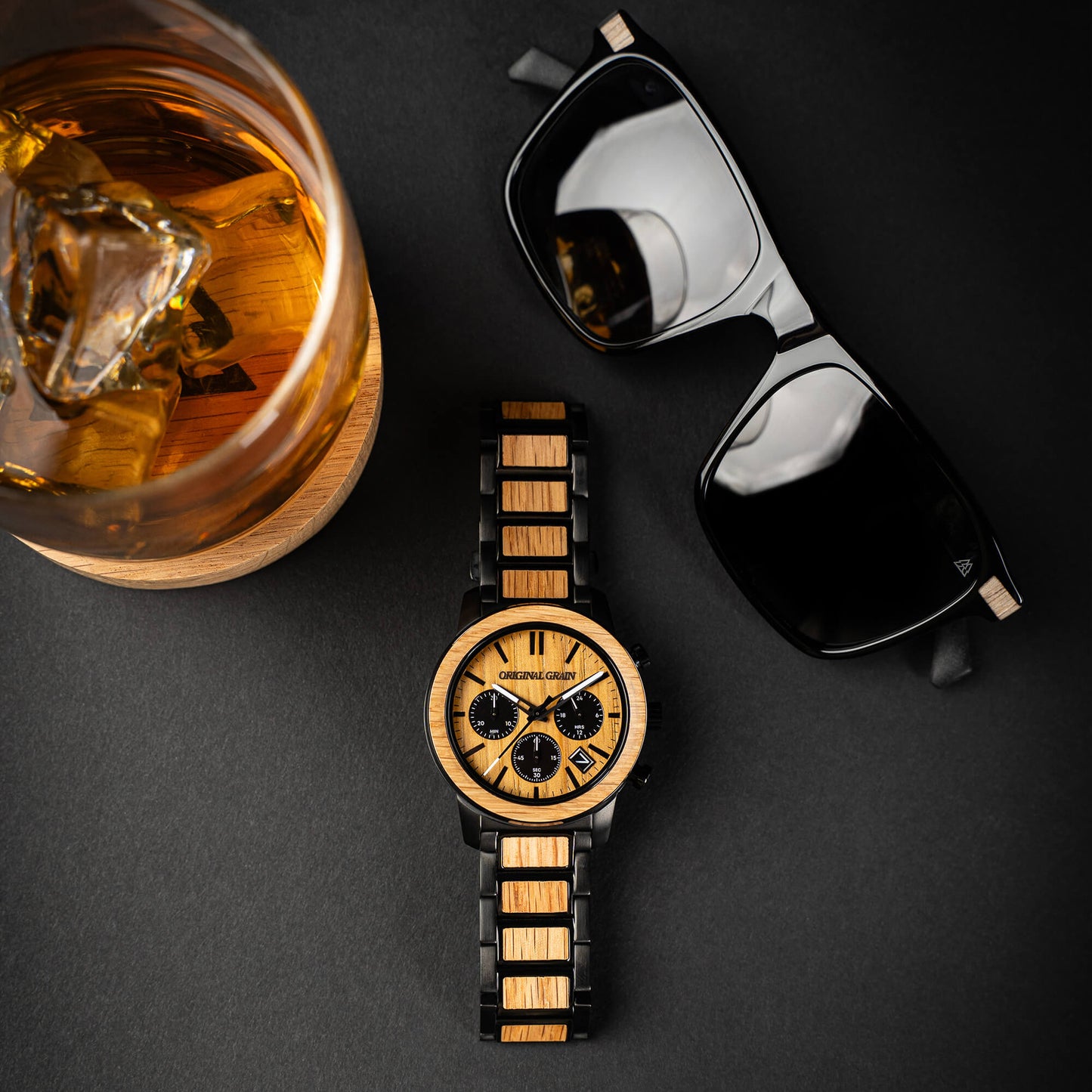 Whiskey Black Barrel Chrono 42mm