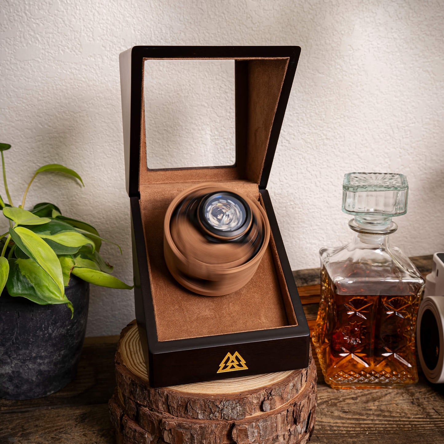 Walnut Automatic Watch Winder