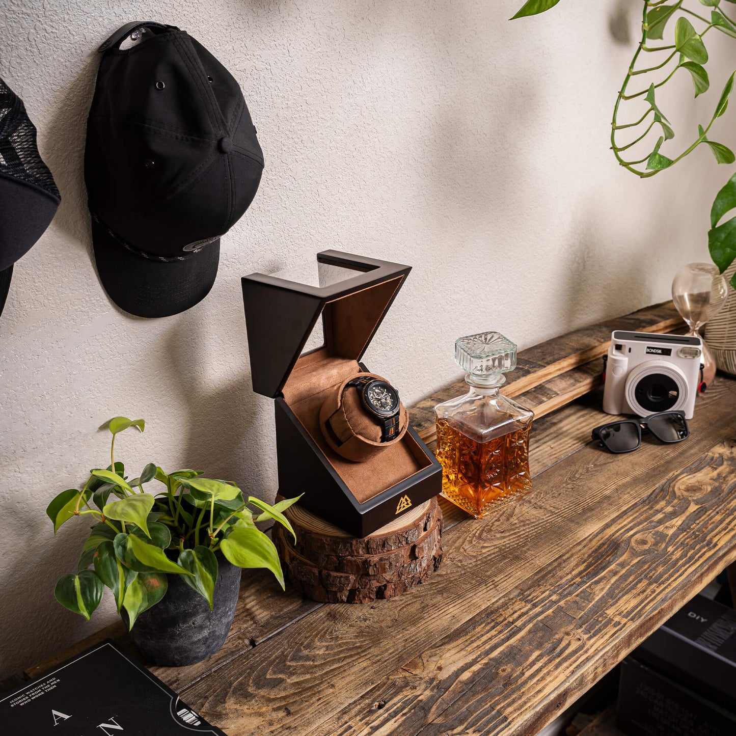 Walnut Automatic Watch Winder