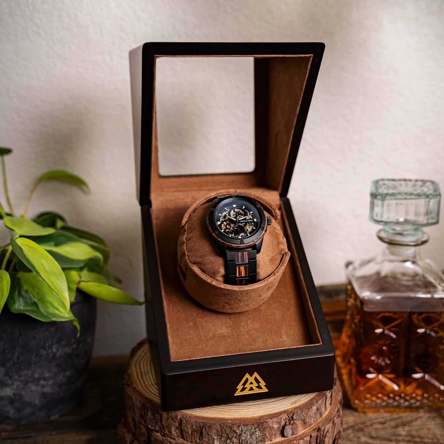 Walnut Automatic Watch Winder