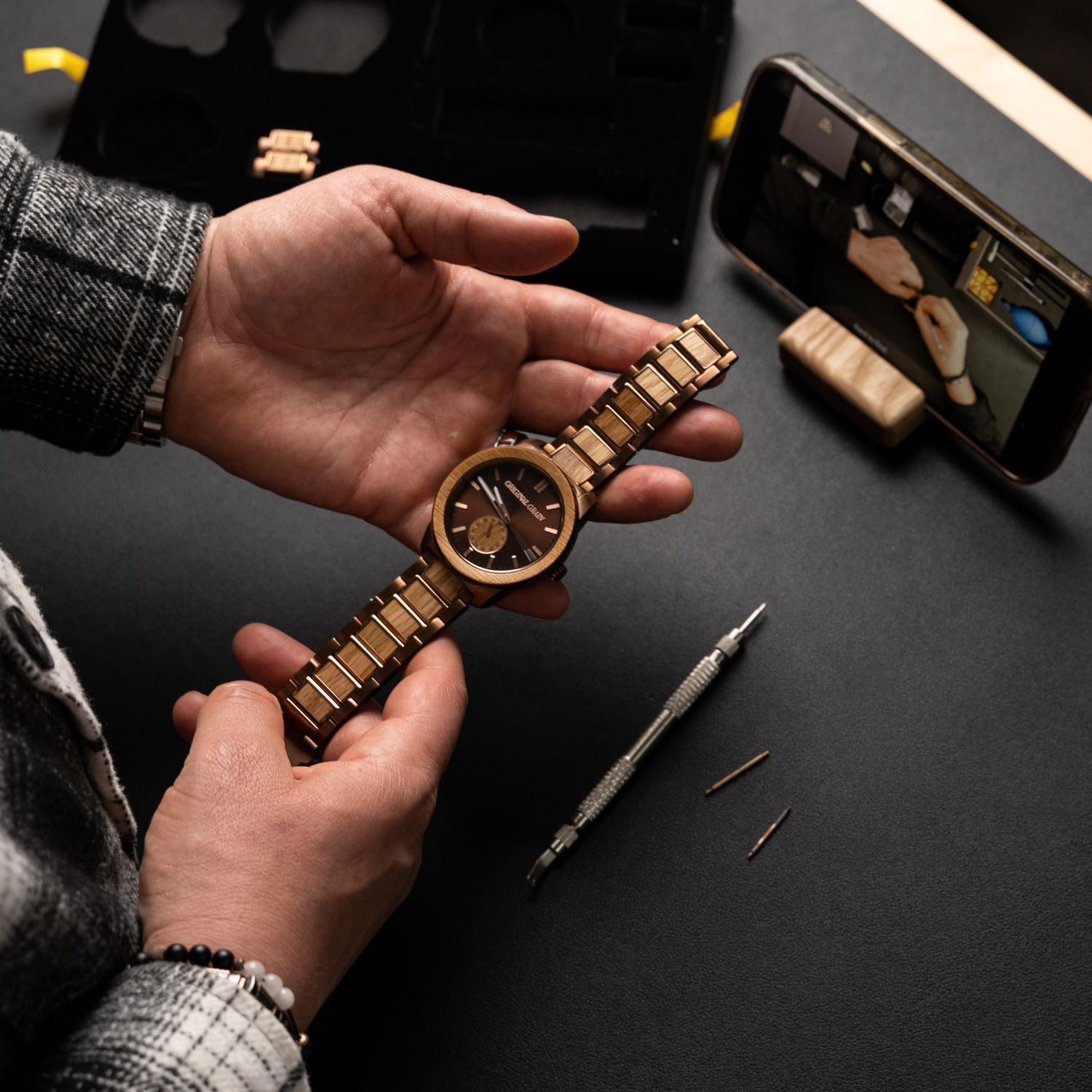 NMK-WK08 DIY Watchmaking Kit: 36mm Perpetual Dress Watch – namokiMODS