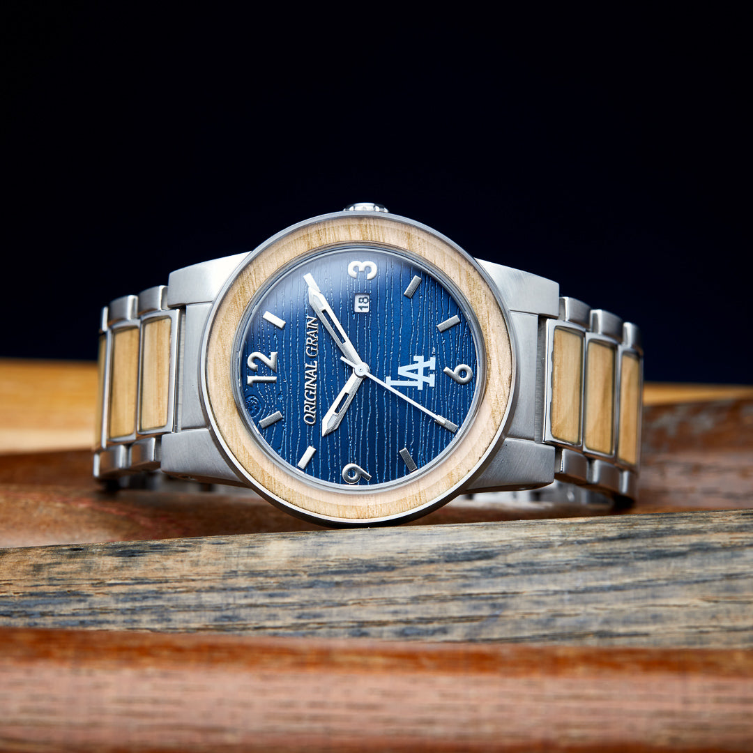 Yankees watch sale wood